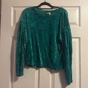 We the free crushed velvet top